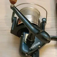 لنسر ماهیگیری و قلاب با تمام لوازم جانبی