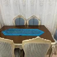 میز غذاخوری شش نفره|میز و صندلی غذاخوری|تهران, جوانمردان (اندیشه)|دیوار