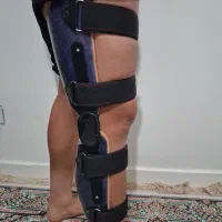 آتل زانو ثابت-متحرک درجه دار پای راست