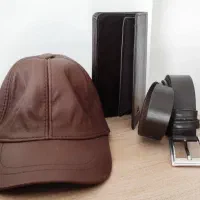 کیف پول کتی/کمربند/کلاه چرمی