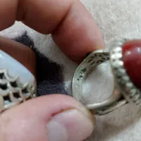 پنج عدد انگشتر نقره طاها مال پدر پدر بزرگم هست|جواهرات|ارومیه, |دیوار