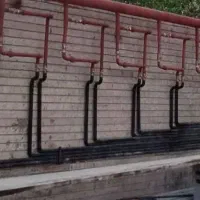 لوله کشی گاز روکار و توکار با تائیدیه