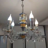 لوستر شیک ۵ شاخه|لوستر و چراغ آویز|اصفهان, سپاهان‌شهر|دیوار