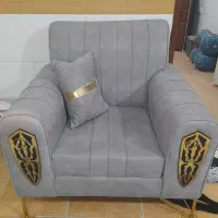 مبل ۷نفره کارکرده با میزناهارخوری کم جا