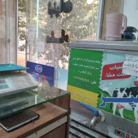 واگذاری مغازه لبنیات و خوار و بار با وسایل|اجارهٔ مغازه و غرفه|ورامین, ورامین|دیوار
