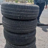 لاستیک همراه با رینگ|قطعات یدکی و لوازم جانبی|تهران, شهرک شهید باقری|دیوار