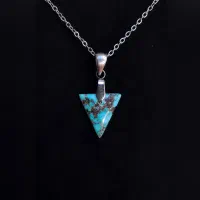 انواع گردنبند و اکسسوری های فیروزه|جواهرات|قوچان, |دیوار