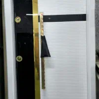 درب ضدسرقت ، ضدسرقت مدل ورتی گلس سفید (تخفیف ویژه)