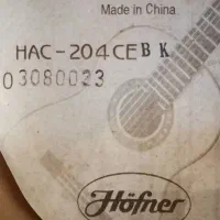 گیتار کلاسیک هافنر پیکاپ دار|گیتار، بیس، امپلیفایر|تهران, میدان ولیعصر|دیوار