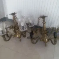 لوستر اصل برنجی طرح فرشته