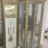 ساعت ایستاده برنجی