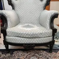 فروش مبل  سلطنتی،۷ نفره منبت کاری و چوب راش
