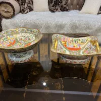 کریستال چک گل مصنوعی خارجی چینی مرغی|ظروف سرو و پذیرایی|تهران, صادقیه|دیوار