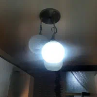 لوستر ۳شاخه کاملا سالم|لوستر و چراغ آویز|تهران, ازگل|دیوار