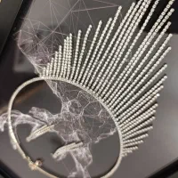 گردنبند فول نگین ریسه ای|بدلیجات|مشهد, توس (بلوار توس)|دیوار