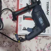 دریل برقی تمیز سالم دو بار سوراخ دیواراستفاده شده|ابزارآلات|نظرآباد, نظرآباد|دیوار