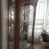 بوفه چوب راش|بوفه، ویترین، کنسول|ورامین, شهرک فجر|دیوار