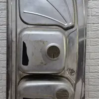 سینک ظرفشویی استیل بزرگ  60/120|مصالح و تجهیزات ساختمان|اهواز, کوی نیرو|دیوار