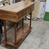 کنسول تمام چوب