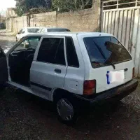 پراید هاچبک مدل ۷۷ سفید کولر دار کره ای|خودرو سواری و وانت|رشت, یخسازی|دیوار