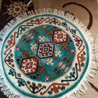 فرش گرد فانتزی|فرش|چهارباغ, |دیوار