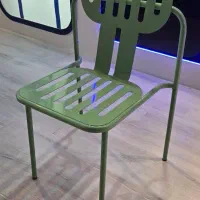 صندلی تمام فلزی کافیشاپ رستوران فسفود تراس فضاباز|میز و صندلی غذاخوری|باقرشهر, |دیوار