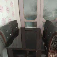 میز نهار خوری ۴ نفره|میز و صندلی غذاخوری|تربتحیدریه, تپه ننه حجی|دیوار