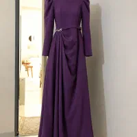 لباس مجلسی سایز ۴۴ رنگ بنفش