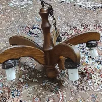 لوستر چوبی|لوستر و چراغ آویز|تهران, علی‌آباد|دیوار
