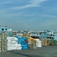 لنج دبی آماده ی بارگیری ( ته لنجی)