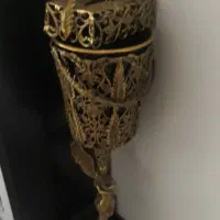 سطل و جا دستمال کاغذی برنزی