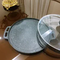 تابه گریل دوطرفه چدن با روکش گرانیت( برند MG)|ظروف پخت‌وپز|تهران, دروس|دیوار