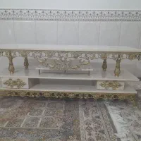 میز تلویزیون برنزگل رز