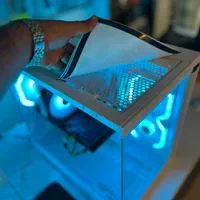 کامپیوتر گیمینگ سفید میان رده|رایانه رومیزی|گرگان, |دیوار