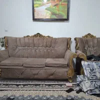 مبل هفت نفره با میزعسلی