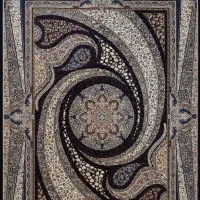 فرش ۹ متری۷۰۰ شانه طرح کهکشان