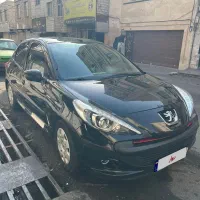 پژو 207مشکی سقف فلز