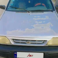 فروش ماشین پراید نقره ای مدل 92