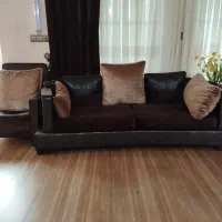 یک دست مبل ۸ نفره چرم