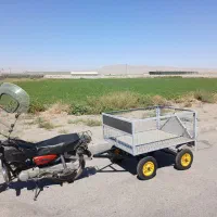 گاری وانت موتوری غرفه فلافلی سیار هندا سه چرخ بودی