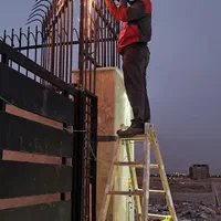 سقف شیروانی اسکلت ورابیتس کاری