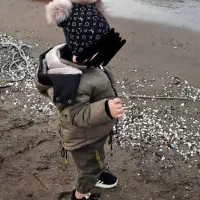 کاپشن و شلوار بچگانه