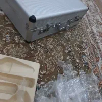 چمدان یا جعبه الومینیومی سرویس قاشق و چنگال|ظروف سرو و پذیرایی|شیراز, شهرک بهشتی|دیوار