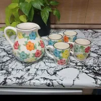 ‌پارچ ولیان سفالی نو استفاده نشده مناسب کادو