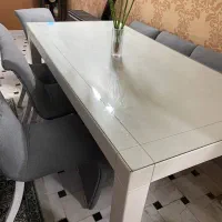 میزنهارخوری ۸ نفره چوب ترک|میز و صندلی غذاخوری|مشهد, سجاد شهر|دیوار