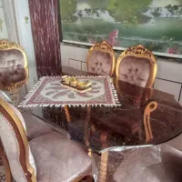 سِتِ کامل مبل.میزعسلی.میزغذاخوری.ویترین