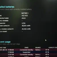 asus tuf در حد آکبند rtx 3050/1tb ssd|رایانه همراه|کرج, چهارصد دستگاه|دیوار