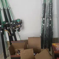 چوب و چرخ ماهیگیری|ماهیگیری|مهاباد (آذربایجان غربی), |دیوار