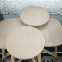 میز عسلی شیک بدون خش تمیز تمام چوب