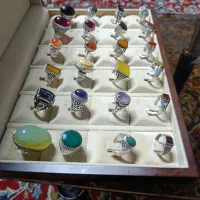 انگشتر نقره چند عدد موجود|جواهرات|چهاردانگه (تهران), |دیوار